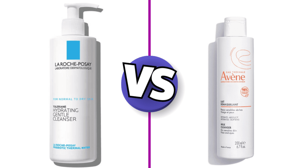 avene vs la roche posay cleanser