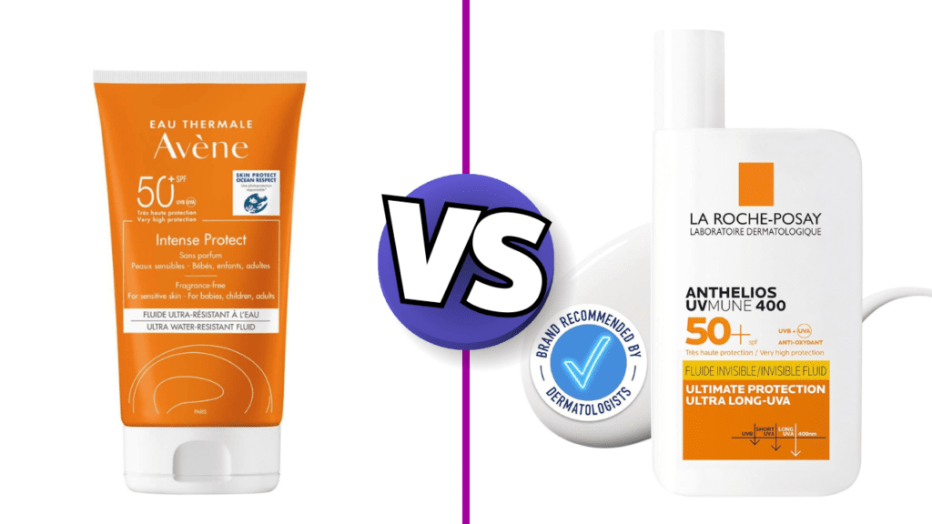 avene vs la roche posay sunscreen