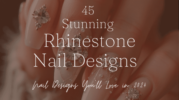 Rhinestone nail Designs